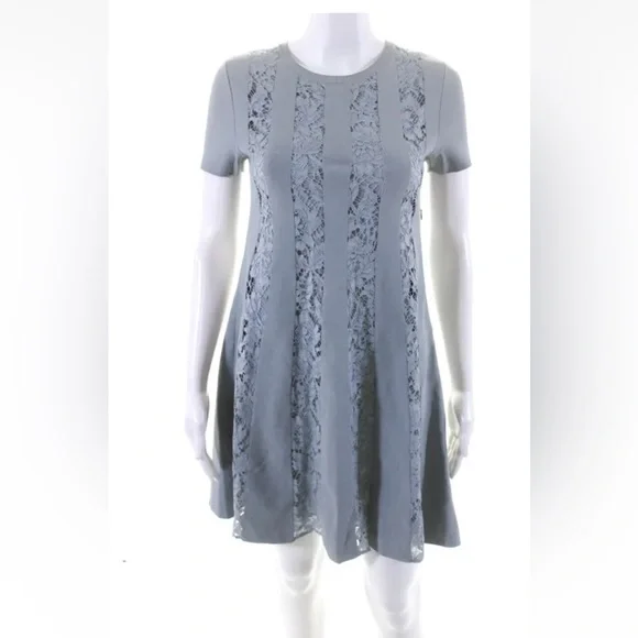 slim fit dress slacks Valentino Silver Sequin Mini Dress w/Twisted Knot Design – Rachel Zabar  Vintage